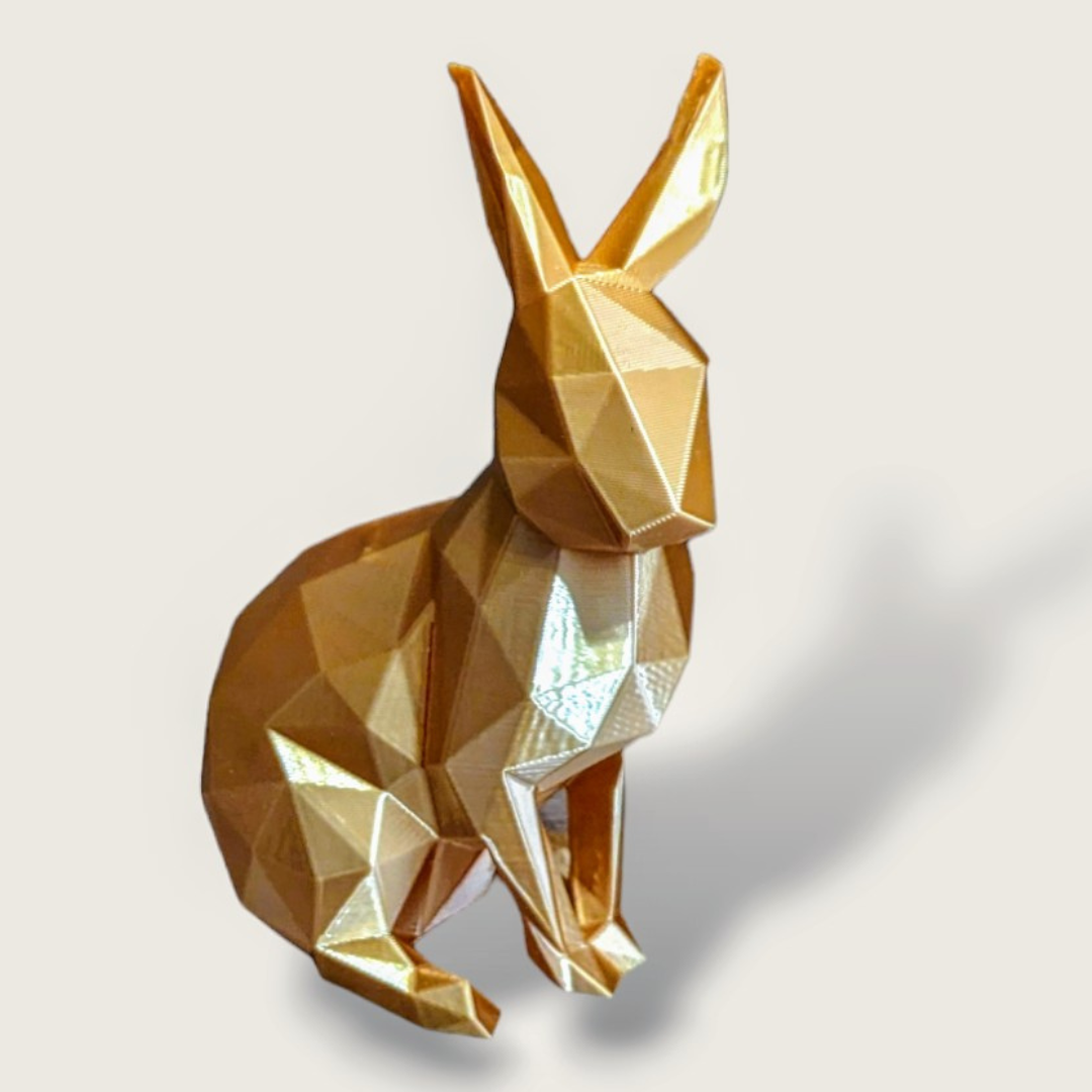 Deko Hase Low Poly Design