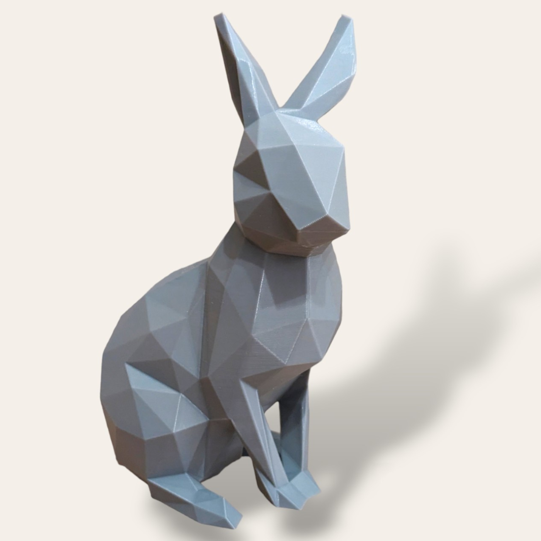 Deko Hase Low Poly Design