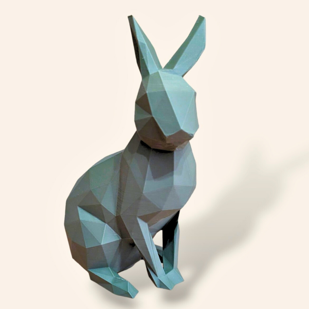 Deko Hase Low Poly Design