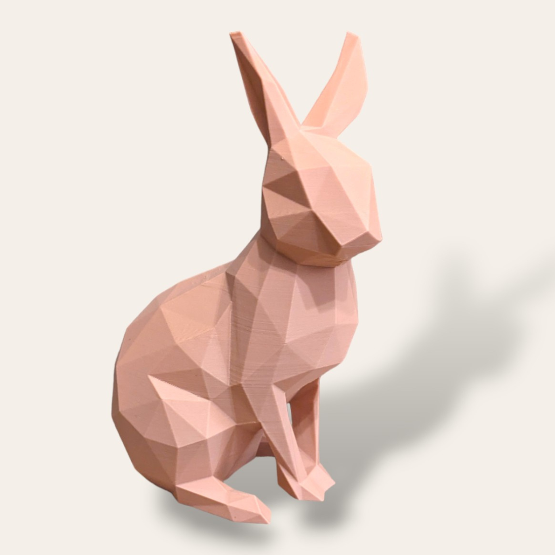 Deko Hase Low Poly Design