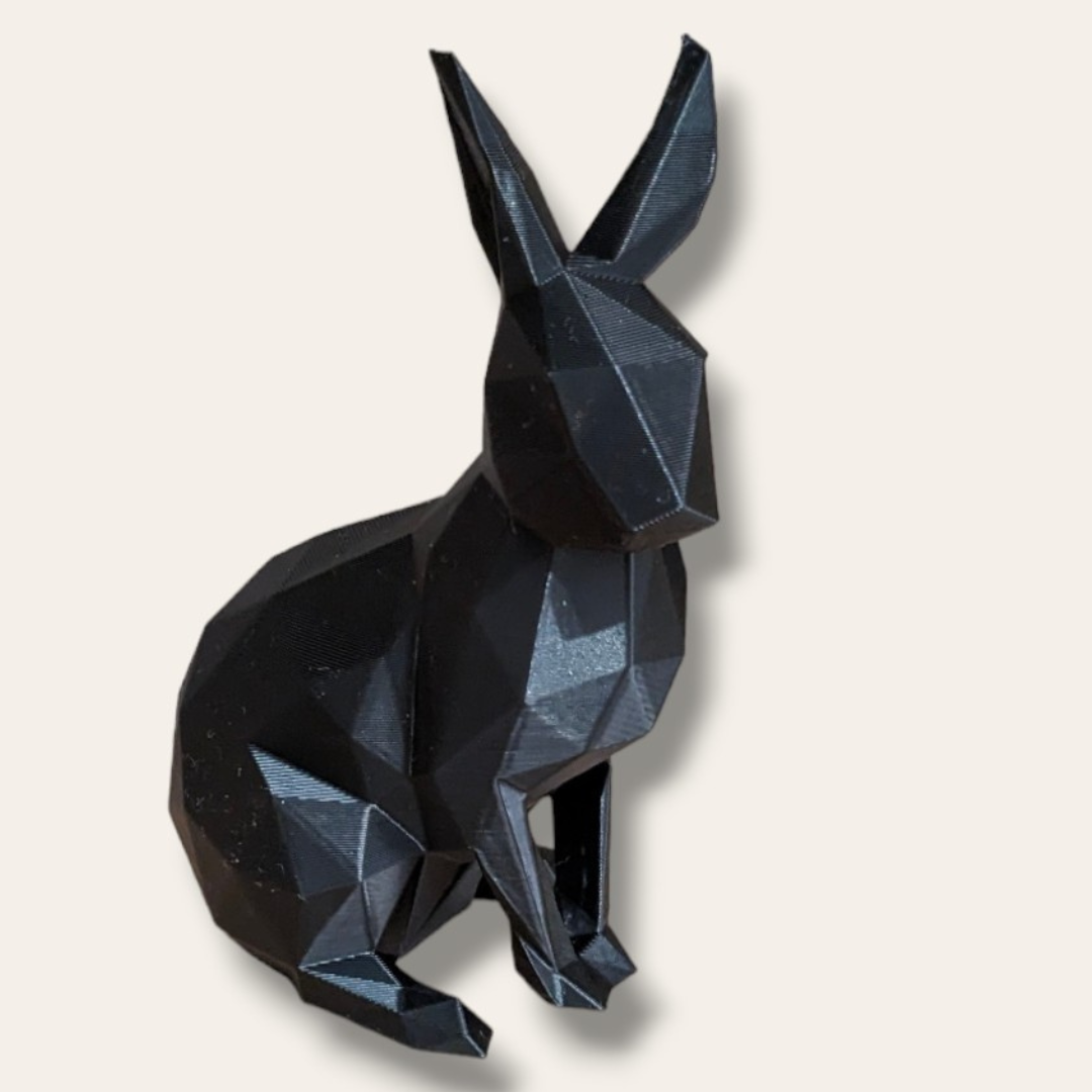 Deko Hase Low Poly Design