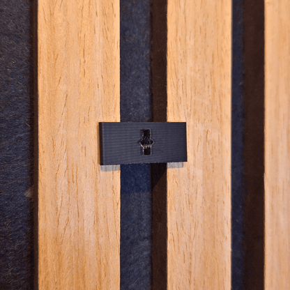 Bilderhalter für Akustikpaneele – Montage ohne Bohren