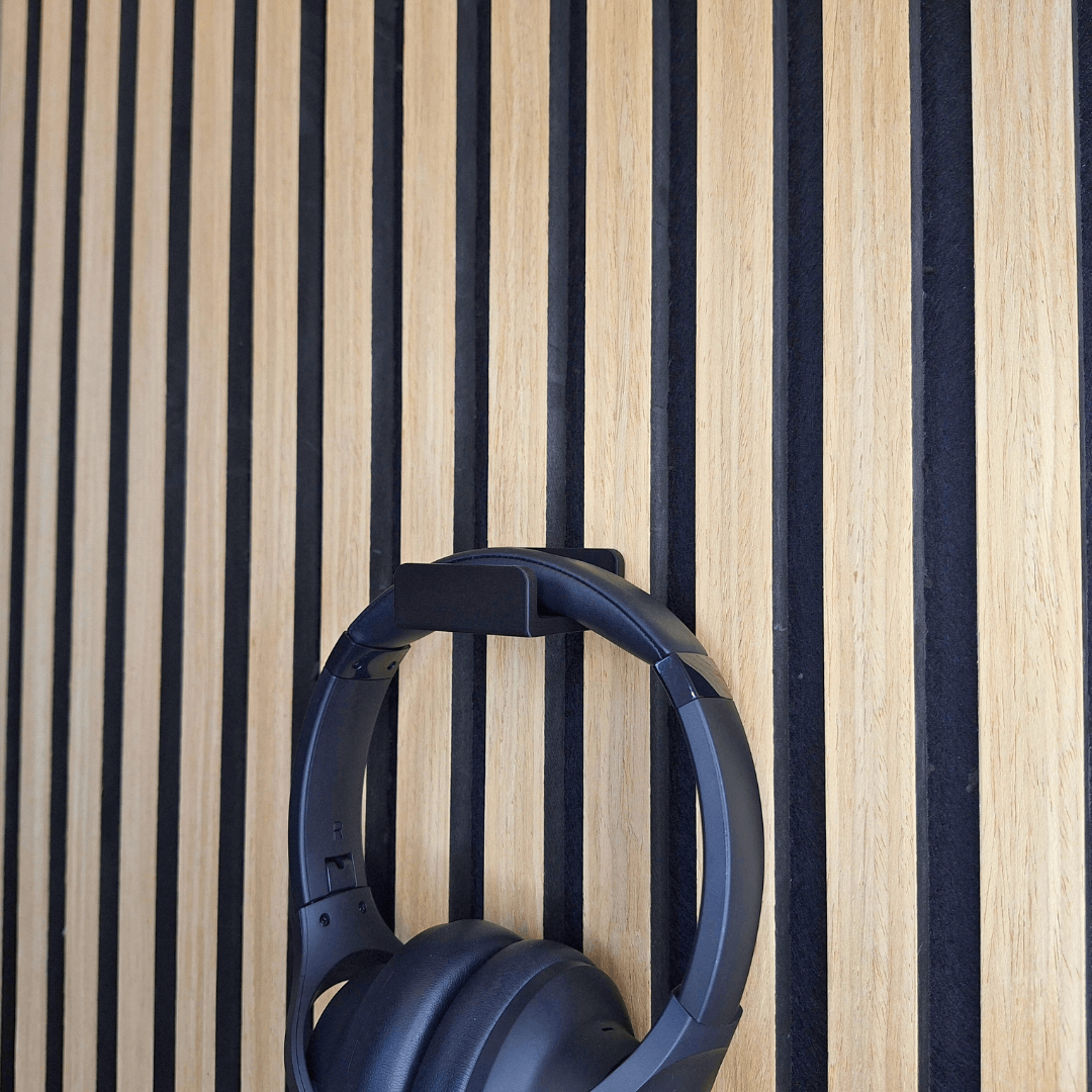 Halterung mit Headset