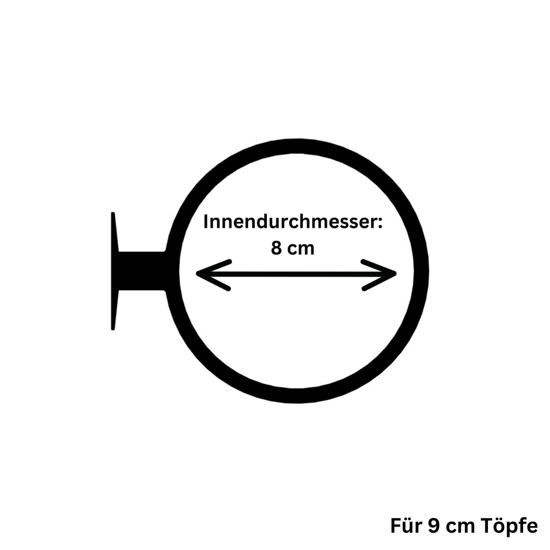 Pflanzenhalter für Akustikpaneele Kompatibel mit IKEA Fejka - Montage ohne Bohren