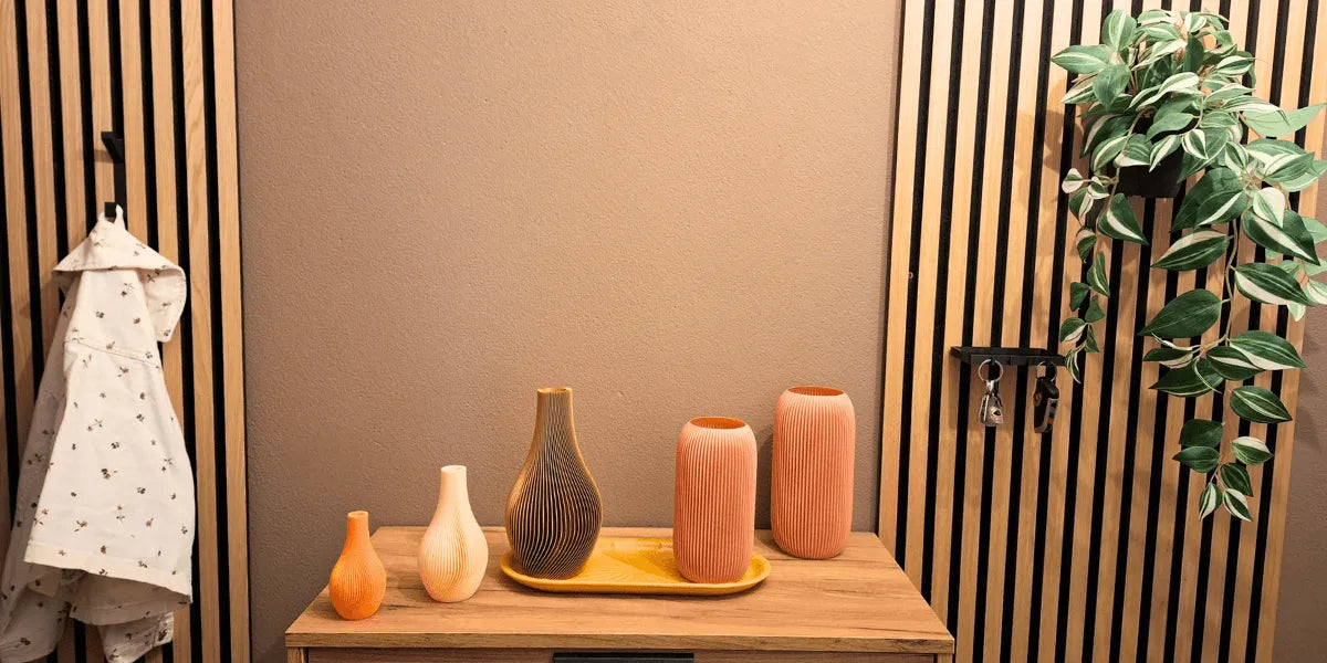 Zubehör für Akustikpaneele und moderne Deko aus dem 3D-Drucker von Mondhäuschen